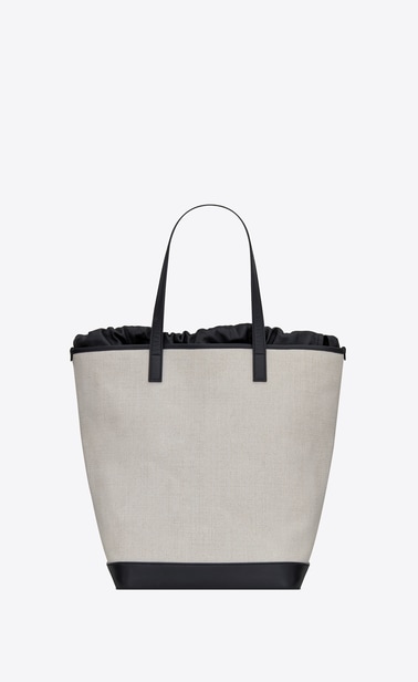 TEDDY shopping bag in linen canvas